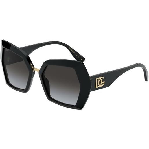 Dolce & Gabbana occhiali da sole Dolce & Gabbana dg4377 501/8g nero