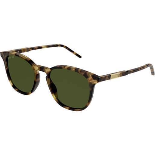 Gucci occhiali da sole Gucci gg1157s 003 003-havana-havana-green 50 18