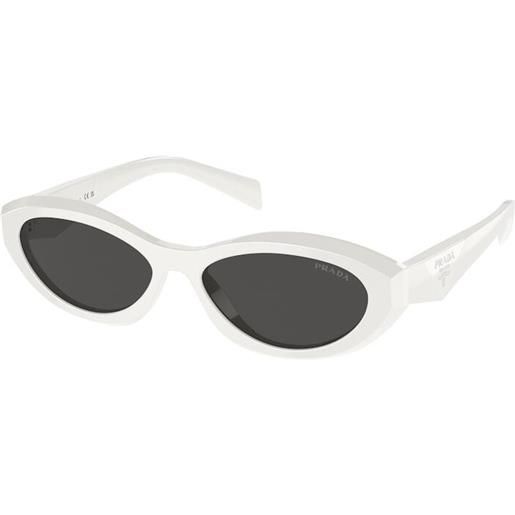 Prada occhiali da sole prada pr 26zs 17k08z bianco talco