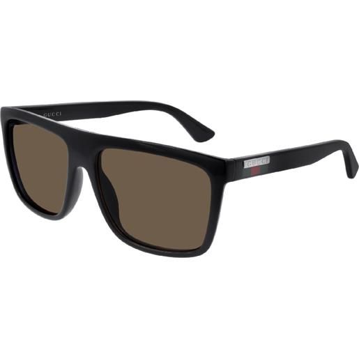 Gucci occhiali da sole Gucci gg0748s 002 002-black-black-brown 59 17