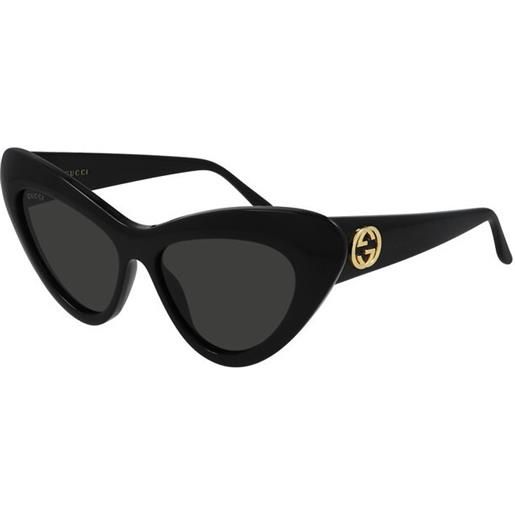 Gucci occhiali da sole Gucci gg0895s 001 001-black-black-grey 54 15
