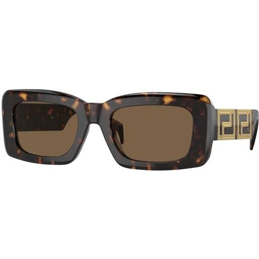 Versace occhiali da sole versace ve4444u 108/73 havana