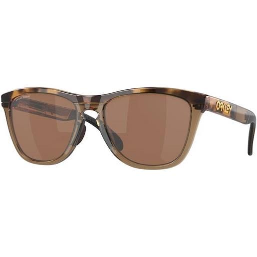 Oakley occhiali da sole oakley oo9284 frogskins range 928407 marrone tartarugato/