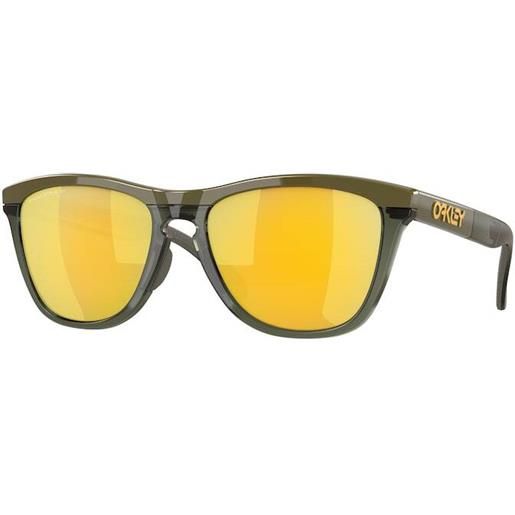 Oakley occhiali da sole oakley oo9284 frogskins range 928408 scuro spazzolato