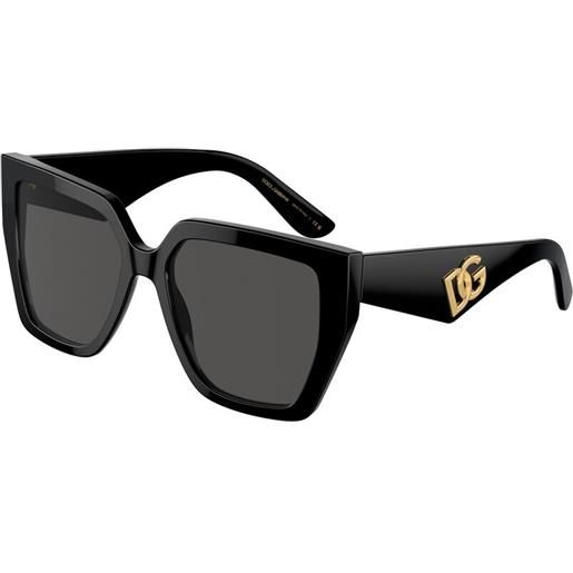 Dolce & Gabbana occhiali da sole dolce e gabbana dg4438 501/87 nero