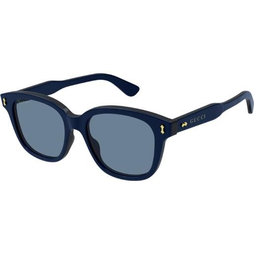 Gucci occhiali da sole Gucci gg1264s 002 002-blue-blue-blue 52 18