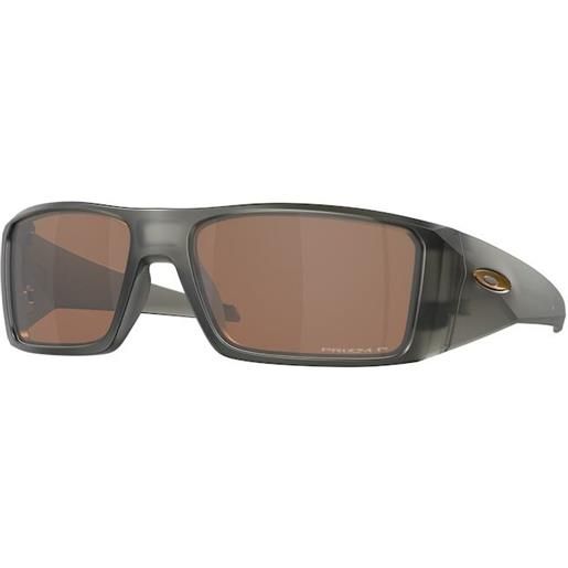 Oakley occhiali da sole oakley oo9231 heliostat 923104 grigio fumo opaco
