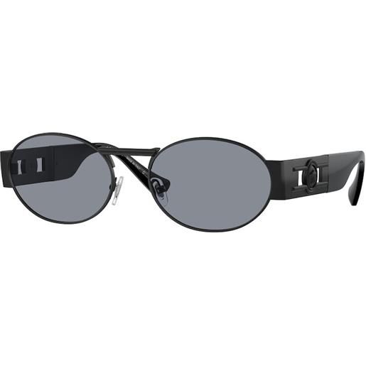Versace occhiali da sole versace ve2264 1261/1 nero opaco