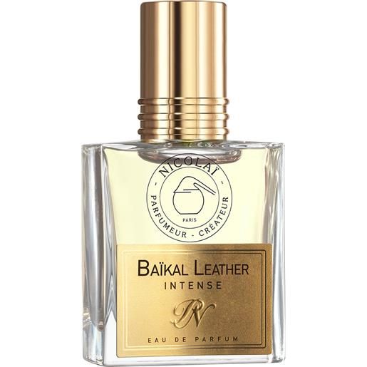 Nicolai baïkal leather intense eau de parfum 30ml