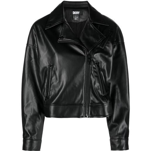 DKNY giacca con zip - nero