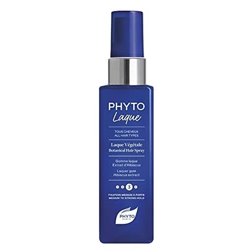 Phyto Phytolaque lacca vegetale per capelli a fissaggio medio, per tutti i tipi di capelli, formato da 100 ml