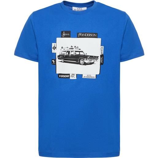 A.P.C. t-shirt a. P. C. X jw anderson in cotone