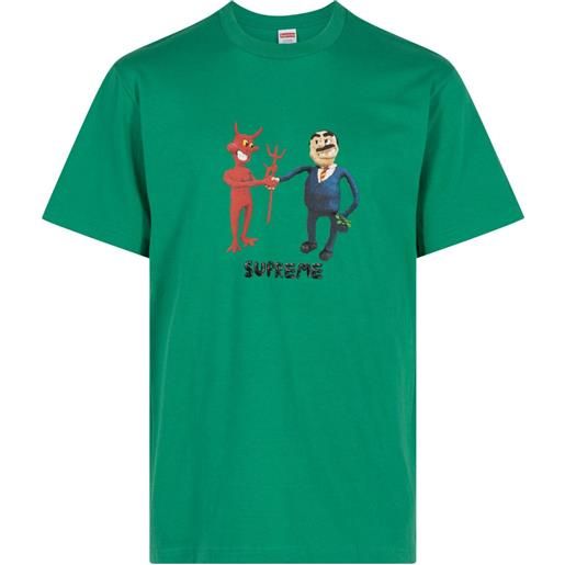 Supreme t-shirt business - verde
