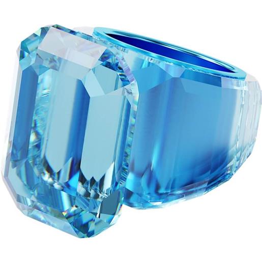 SWAROVSKI anello cocktail lucent azzurro, 64