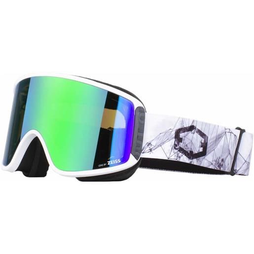 Out Of shift ski goggles bianco green mci/cat2+storm/cat1
