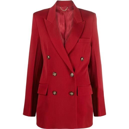 Victoria Beckham blazer doppiopetto - rosso