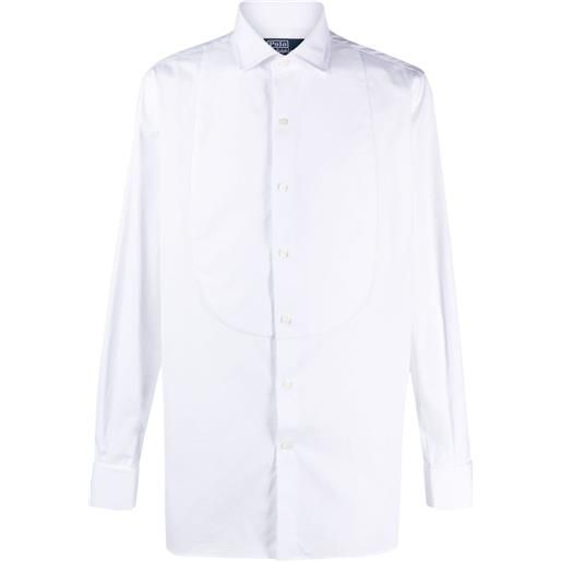 Polo Ralph Lauren camicia con colletto ampio - bianco