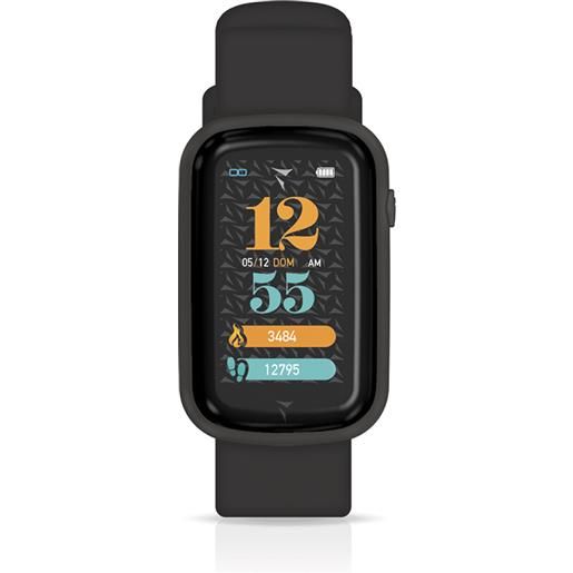 Techmade steps smartwatch total black