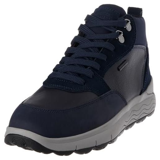 Geox u spherica 4x4 b abx, stivale alla caviglia, blu navy, 40 eu