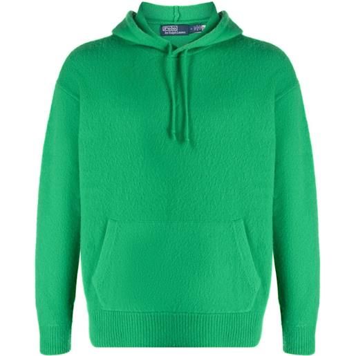 Polo Ralph Lauren felpa con cappuccio - verde