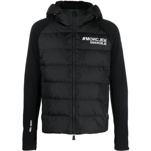 Moncler Grenoble giacca con stampa - nero