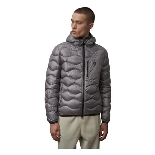 Blauer giubbini corti imbottito piuma giacchetto, 952 grigio ferro, 3xl uomo