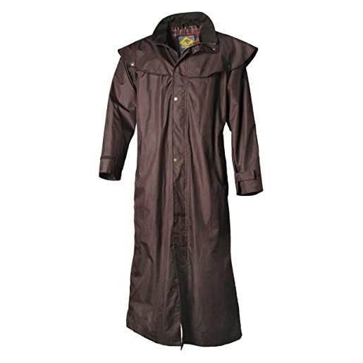 Scippis - stockman coat (rain wear) - nero, x-large