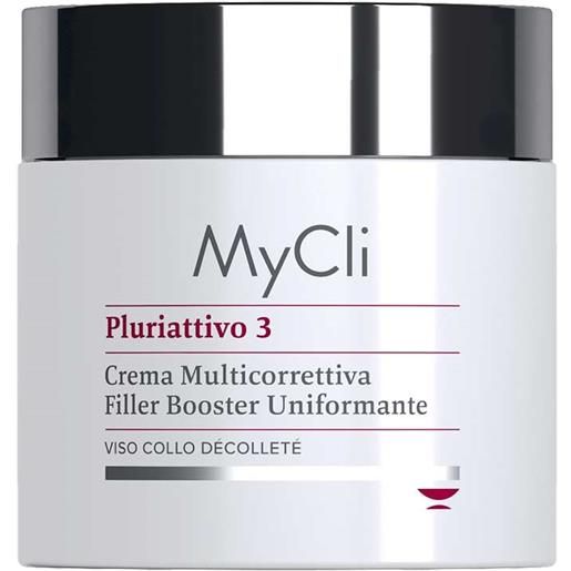 MyCli linea ha-plast pluriattivo3 crema multicorrettiva filler viso collo 100ml