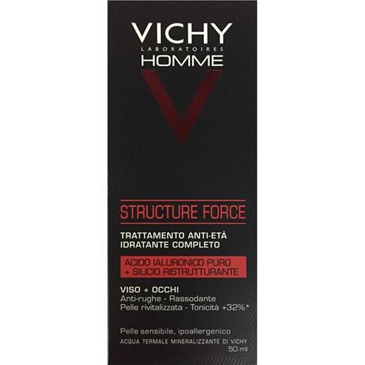 Vichy Homme vichy linea homme structure force trattamento anti-età idratante completo 50 ml