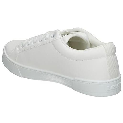 Levi's malibu 2.0, sneakers donna, bianco brillante, 39 eu