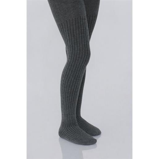 Tezenis collant caldo bambina coste bambina grigio