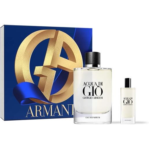 Giorgio Armani acqua di giò eau de parfum cofanetto regalo