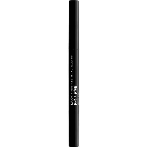 Nyx Professional MakeUp fill & fluff eyebrow pomade pencil matita sopracciglia ash brown