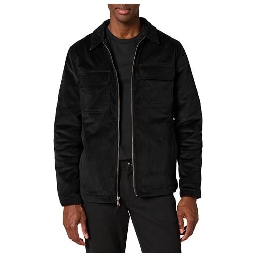 Amazon Essentials giacca da lavoro in velluto a coste (disponibile nelle taglie big & tall) uomo, nero, xl