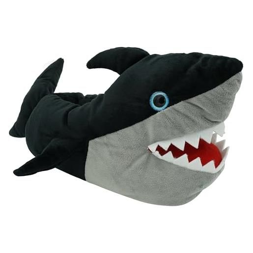 Undercover mens novelty shark 970013 slippers sizes 11-12 uk