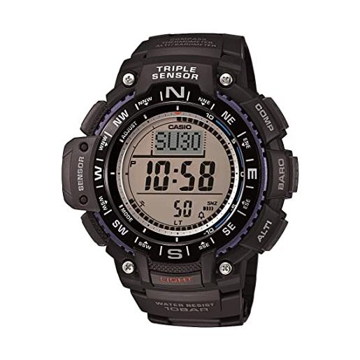 Casio men's sgw-1000-1acr triple sensor digital display quartz black watch