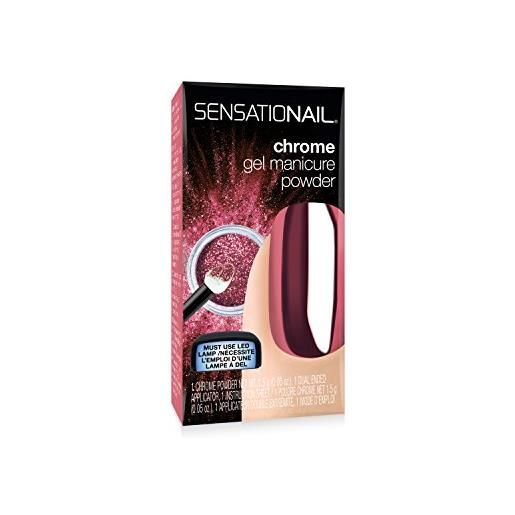 Sensatio. Nail - polvere cromata, colore: rosa