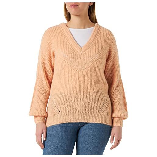 Morgan 231-milow pullover, arancione, xl donna