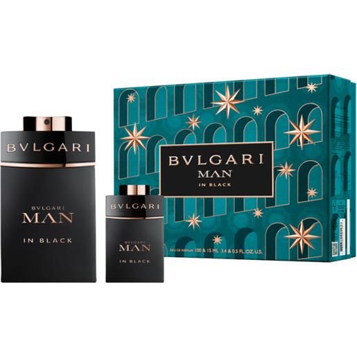Bulgari Bulgari man in black confezione 100 ml eau de parfum + 15 ml eau de parfum