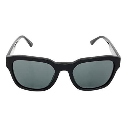 Emporio Armani 0ea4175 occhiali, black, 55 unisex adulto, nero