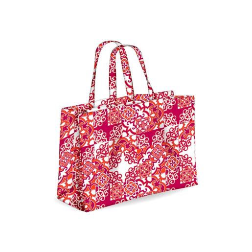 E.f.a.s. colors tote bag red