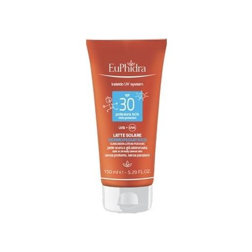 Euphidra kaleido uv system latte solare dermoped 30