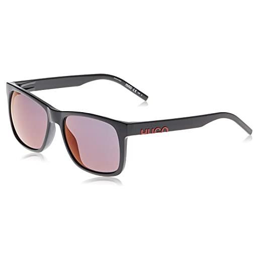 HUGO hg 1068/s occhiali da sole, nero, 57 uomo