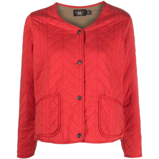 Ralph Lauren RRL giacca con scollo a v iris - rosso