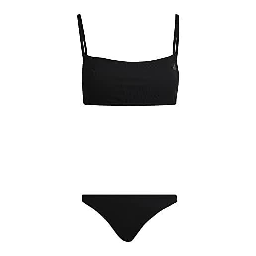 adidas hi1077 iconisea bk set costume da nuoto black m