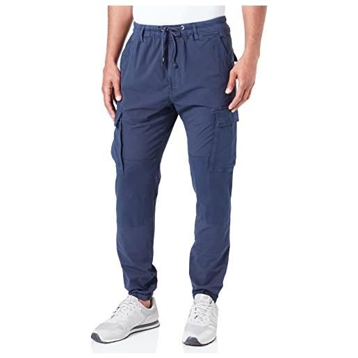 REPLAY pantaloni uomo elasticizzati, grigio (steel grey 319), w33