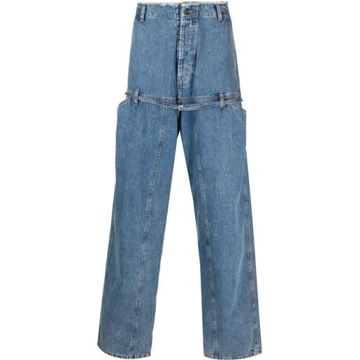 Jacquemus jeans le de nîmes criollo - blu