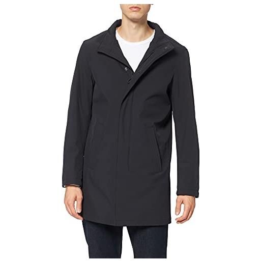 bugatti cappotto impermeabile, nero, 58 uomo