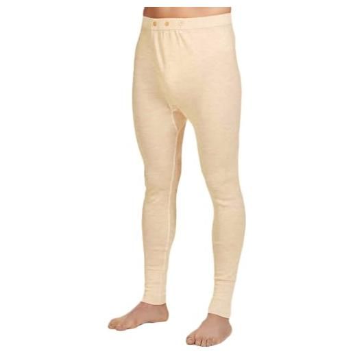 SalGiu calzamaglia pura lana 80% (2 pezzi) uomo intima gamba lunga mutande (7)
