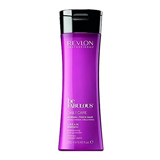 REVLON PROFESSIONAL be fabulous daily care normal cream shampoo 250 ml